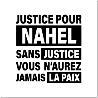 Justice Pour Nahel Posters and Art